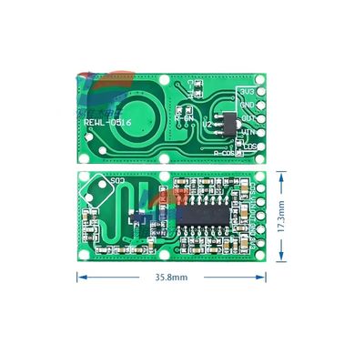 RCWL-0516 Microwave Radar Motion Sensor Module Doppler Sensor For Human-Induced Lighting