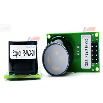 مستشعر غاز ثاني أكسيد الكربون YJJ GSS ExplorIR-WX-20 NDIR 0-20% طاقة منخفضة مخرج UART لكاشف الهواء المحمول