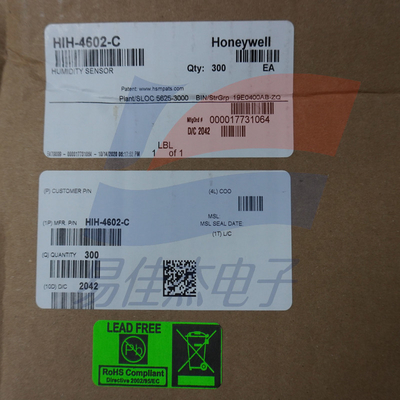 جهاز استشعار الرطوبة الحرارية المتكامل HIH-4602-C الحرارة للتبريد