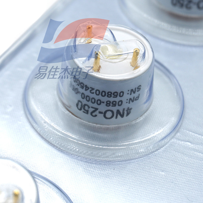 4NO-250 جهاز استشعار الغاز مع 0 - 250 Ppm النطاق 300 MV تعصب الجهد 0.5 Ppm الدقة