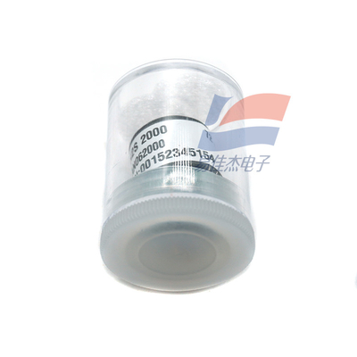 مستشعر غاز الحساسية H2S 2000 لـ 0-2000 Ppm نطاق القياس 60 25 NA/ppm 10 ohm مقاومة الحمل