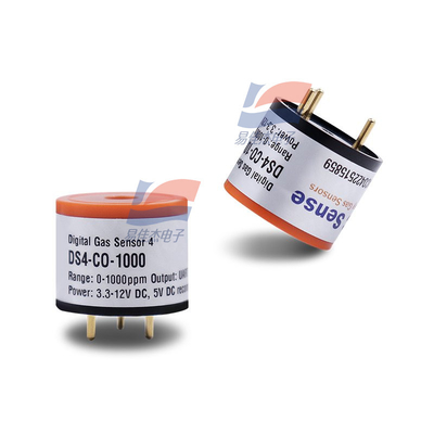 مستشعر غاز DS4-HCN الحساس للكشف -10% إلى 10% نطاق الضغط الجوي