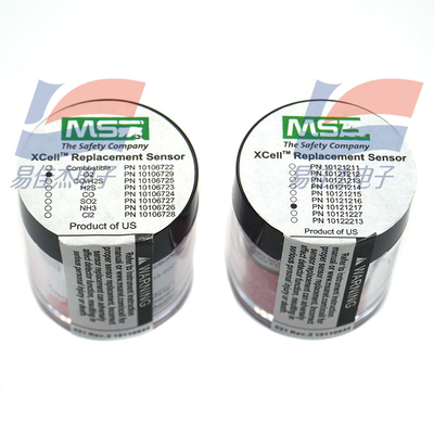 YJJ O2 XCell 10106729 10121217 مستشعر محتوى الأكسجين MSA للكشف الدقيق عن O2 في البيئات الصناعية