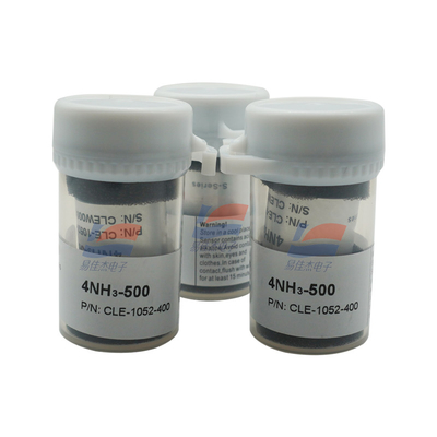 4NH3-500 جهاز استشعار غاز الأمونيا الكهروكيماوي بدون تحيز 0-500 Ppm CLE-1052-400