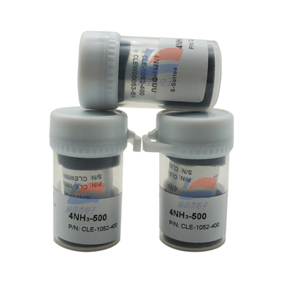 4NH3-500 جهاز استشعار غاز الأمونيا الكهروكيماوي بدون تحيز 0-500 Ppm CLE-1052-400