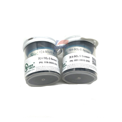 7E4-SO2-5 (PN: 056-0600-200) أربعة أقطاب كهربائية SO2 مستشعر المنتج يستخدم لقياس تركيز غاز ثاني أكسيد الكبريت باستخدام خوارزمية التعويض لتحسين دقة التركيز المنخفض