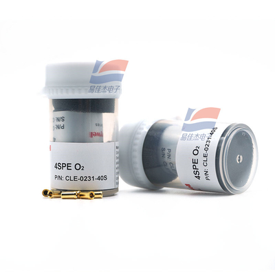 YJJ 4SPE O2 CLE-0231-40S مستشعر غاز رصد تركيز الأكسجين الكهروكيماوي الحد الأقصى لحمل O2 لمستويات O2 العالية