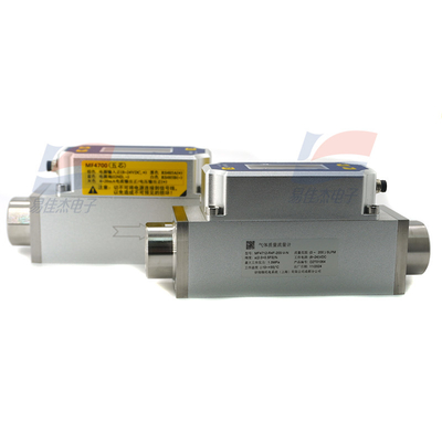 YJJ MF4712-R4F-200-V-N مقياس تدفق رقمي للغازات الجافة والنظيفة قياس دقيق للهواء / النيتروجين