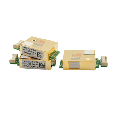 YJJ MH-Z19C جهاز استشعار غاز ثاني أكسيد الكربون لمعدات التبريد HVAC الميزات: جهاز استشعار غاز ثاني أكسيد الكربون MH-Z19C (يشار إليها فيما يلي باسم جهاز الاستشعار) هو جهاز ذكي عام صغير