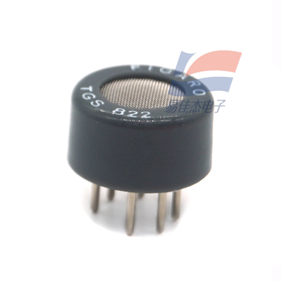 مستشعر الغاز TGS822 بخارات المذيب العضوي (الكحول) مستشعر حساسية عالية للإيثانول وغيره من المذيبات العضوية لمستشعر الكحول مصنع نظيفة جافة صناعة أشباه الموصلات