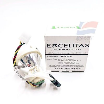 YJJ 012-63000 Excelitas مصباح المجهر الفلوريسنتي X-Cite 120 سلسلة مصباح الزئبق مع 200W عمر الخدمة المسموح به