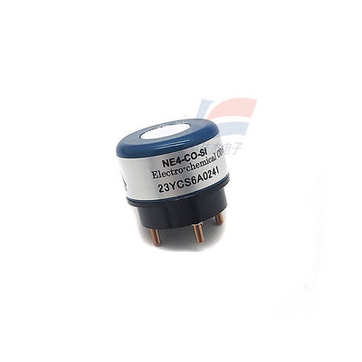 NE4-CO-SI مستشعر غاز أول أكسيد الكربون الكهروكيميائي بثلاثة أقطاب لتيار الخرج 50 /- 10 nAppm والحد الأقصى للحمل الزائد 2000 جزء في المليون