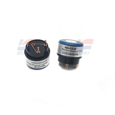 NE4-CO-SI مستشعر غاز أول أكسيد الكربون الكهروكيميائي بثلاثة أقطاب لتيار الخرج 50 /- 10 nAppm والحد الأقصى للحمل الزائد 2000 جزء في المليون