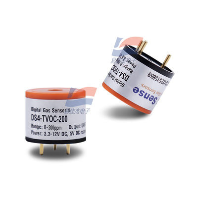 DS4-TVOC-200 مستشعر الغاز الكهروكيماوي البوليمري الصلب للمجالات الطبية المدنية الصناعية التجارية