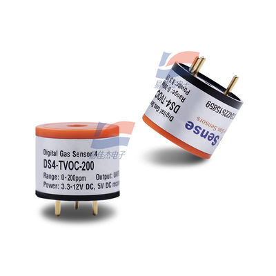 DS4-TVOC TVOC أجهزة استشعار الغازات الرقمية الذكية أجهزة استشعار الغازات البوليمر الصلب الكهروكيماوي
