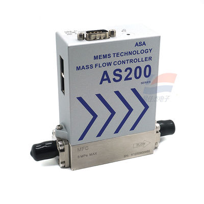 AS200 Aluminum Alloy High-precision Gas Mass Flow Controller air Micro-gas Flow Meter