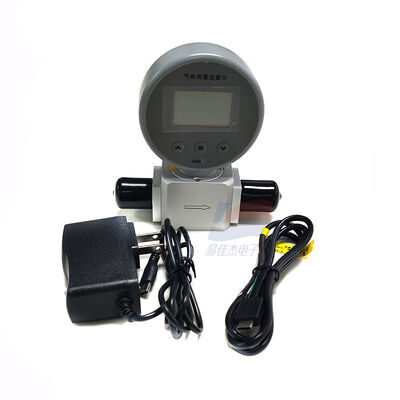 AMS2106R00 العرض الرقمي لجهاز الكتلة مقياس تدفق الحرارة المبدأ الغازات المتعددة