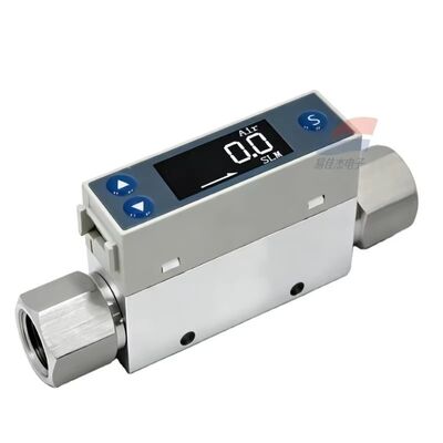 مقياس تدفق الكتلة MEMS YJJ TC5200-04-C1000-A-C6-P3 بخيط G1/4 لمراقبة مسار الغاز في المختبر